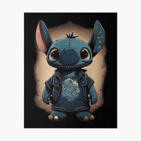 Stitch Art Board Print for Sale by crxpuppy