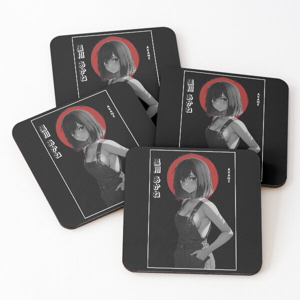 Item preview, Akane Kurokawa Simple Black Red and White designed and sold by RoderickDoyle.