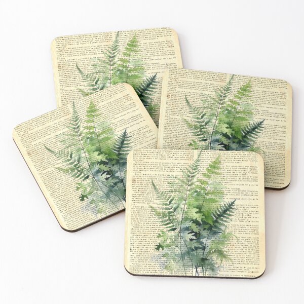 Item preview,  Botanical print, on old book page 2 designed and sold by Art by Lilia.