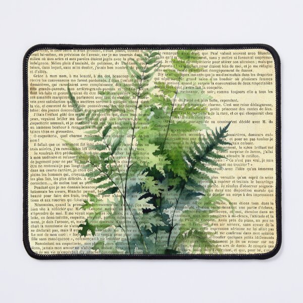 Item preview, Botanical print, on old book page 2 designed and sold by Art by Lilia.