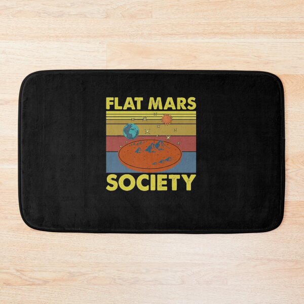 Item preview, Flat Mars Society 2021 Vintage Retro Classic designed and sold by GuadaGleichner.