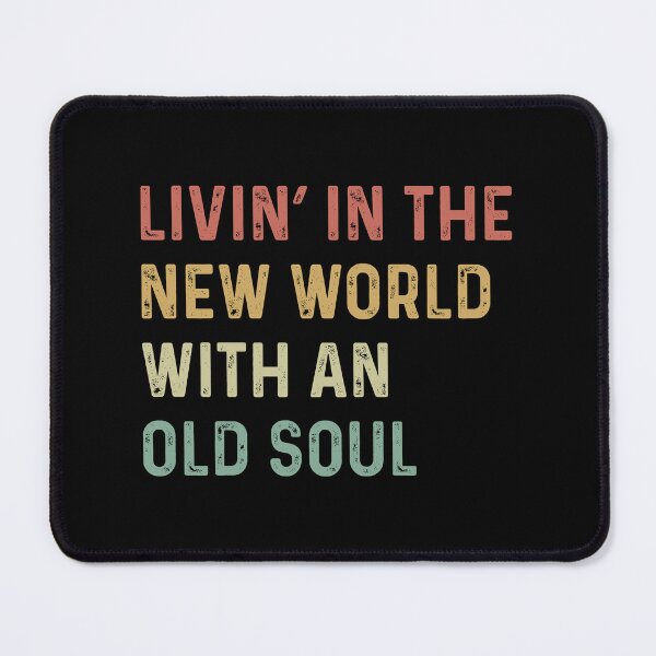 Item preview, Retro Living In A New World With An Old Soul designed and sold by JaimiMartine.