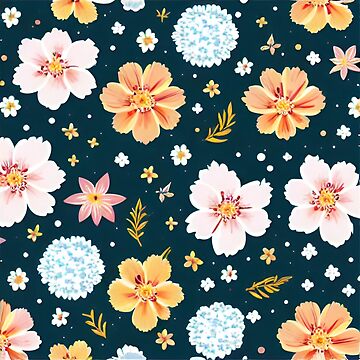 Cute pattern vector white colorful background fabric pattern