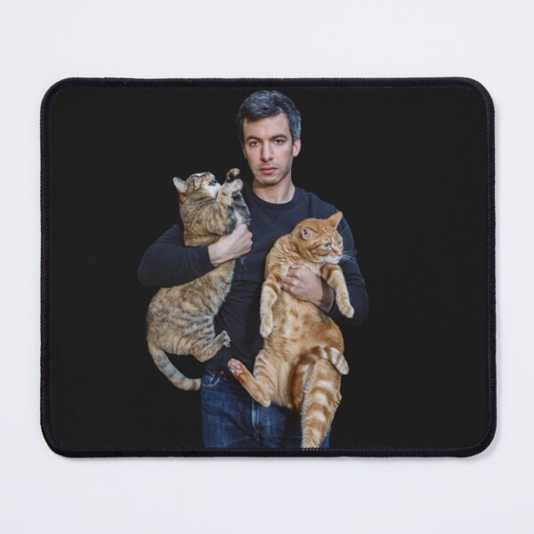 Item preview, Nathan Fielder and His Cats designed and sold by JenniferCarrow.
