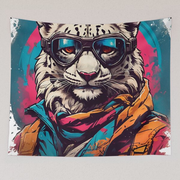 Item preview, Endangered Animals, Snow Leopard: brother Zang designed and sold by KnoClothingCo.
