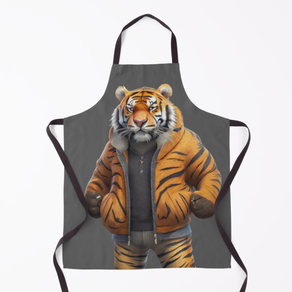 Item preview, Cool Tiger - Wearing a jacket designed and sold by positivVibesArt.