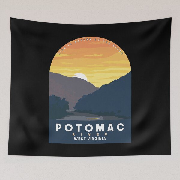 Item preview, Potomac River West Virginia Beautiful River designed and sold by Friday NightCo.