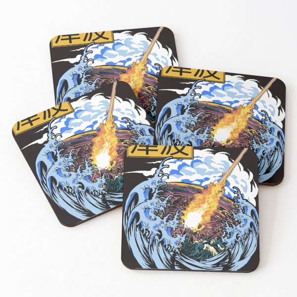 Item preview, Tsunami Art Illustration Active  designed and sold by EDWARDZUR.