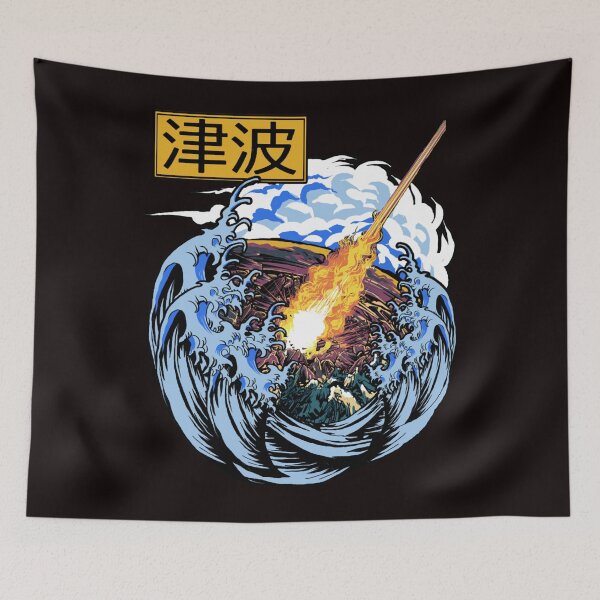 Item preview, Tsunami Art Illustration Active  designed and sold by EDWARDZUR.