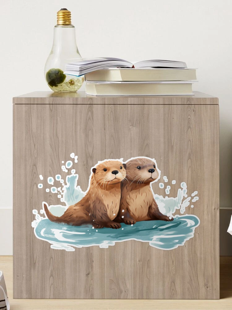 Otter and Fish Metal Sign I Like Otters and Fishing and Maybe 3 People  Vintage Wall Decor Bar Cafe Club Home Bathroom Poster Gif - AliExpress