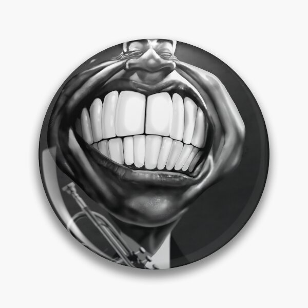 Item preview, Caricature Of Louis Armstrong designed and sold by Sylvanny.