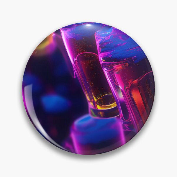 Item preview, "Neon 3D Bright Beer Design" designed and sold by Art-Vortex-fr.
