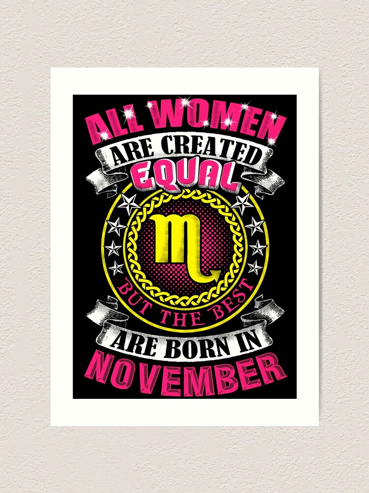 Best Women Born In November Birthday Scorpio Zodiac Sign