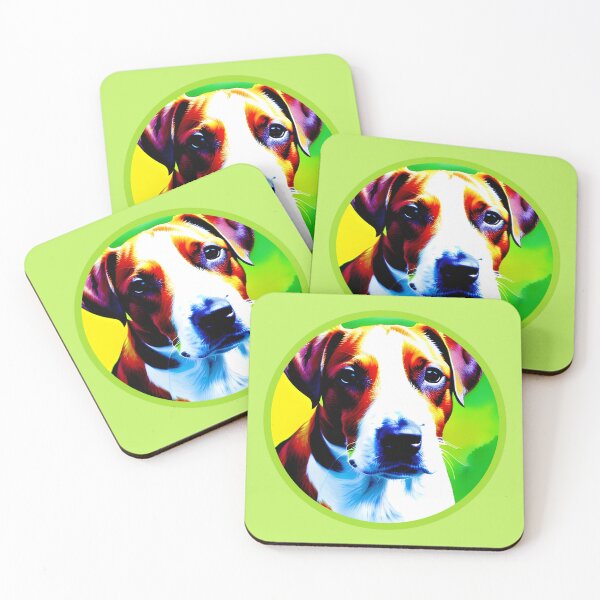 Item preview, Dog in circle designed and sold by GasconyPassion.