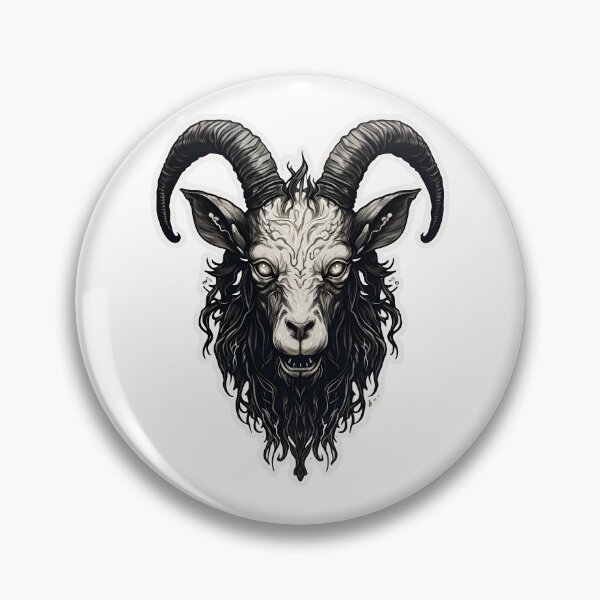 Item preview, Black metal goat  designed and sold by Anbe_design.