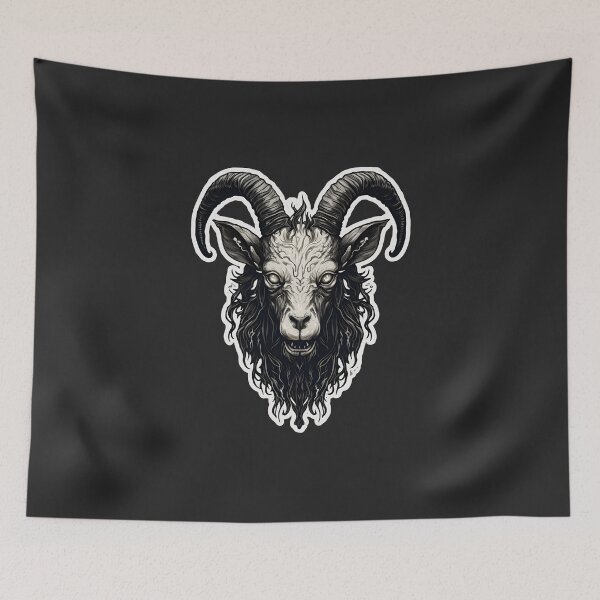 Item preview, Black metal goat  designed and sold by Anbe_design.