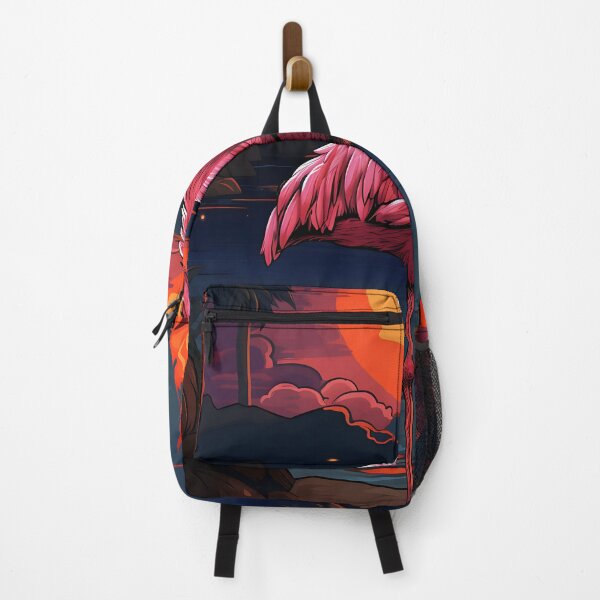 Item preview, pink flamingo in the fire designed and sold by ArtisimoStudio.