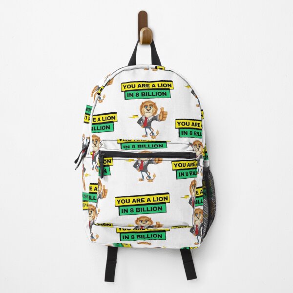 Item preview, you are a lion in 8 billion | yellow and green puns designed and sold by Growthmind7.