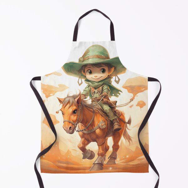 Item preview, the cute cowboy riding a horse designed and sold by ArtisimoStudio.
