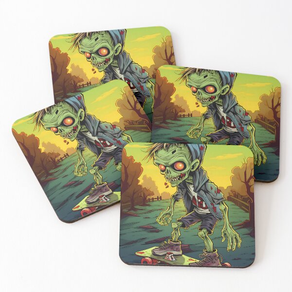 Item preview, zombie killer skateboarder by lethalretardation designed and sold by ArtisimoStudio.