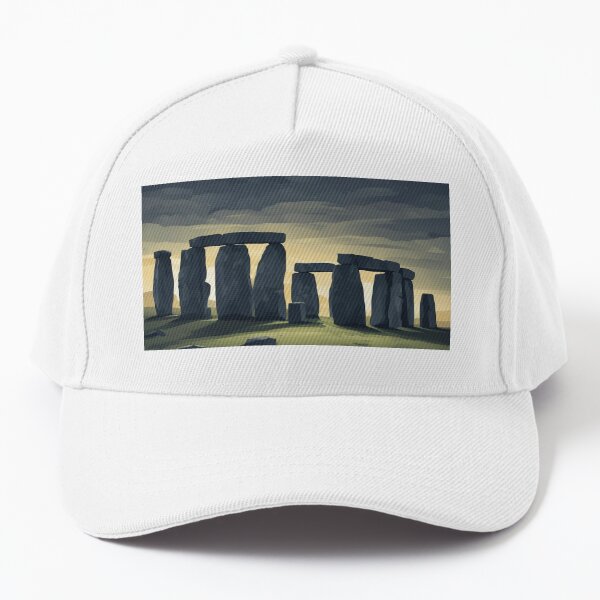 Stonehenge Baseball Cap - Red