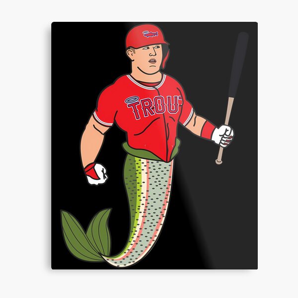 Wall Art Print Mike #Trout baseball player