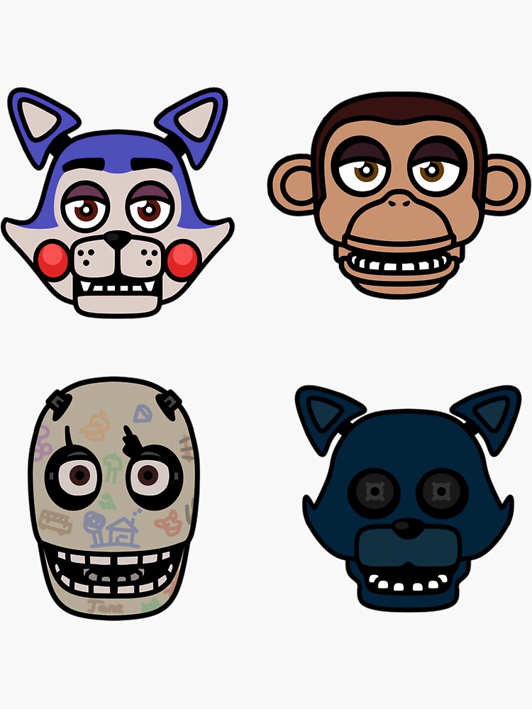 Five Nights At Candys  Sticker for Sale by bxakvjthrm40