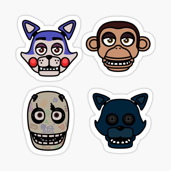 Five Nights At Candys  Sticker for Sale by bxakvjthrm40