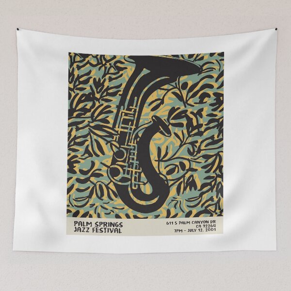 Item preview, Trumpet Palm Springs Jazz Festival designed and sold by Sylvanny.