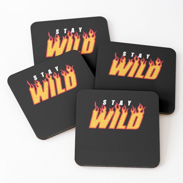 Artikelvorschau, Bleib Wild Fire Ben Azelart entworfen und verkauft von egqvgywskop39.