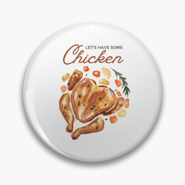 Item preview, Let's Have Some Chicken designed and sold by shopfindingbeni.