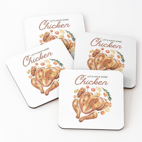 Item preview, Let's Have Some Chicken designed and sold by shopfindingbeni.