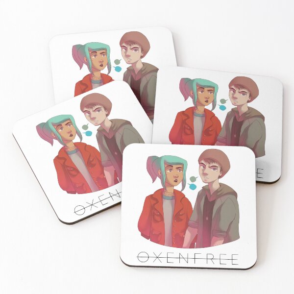 Item preview, oxenfree boy and girl designed and sold by MartyLeger.