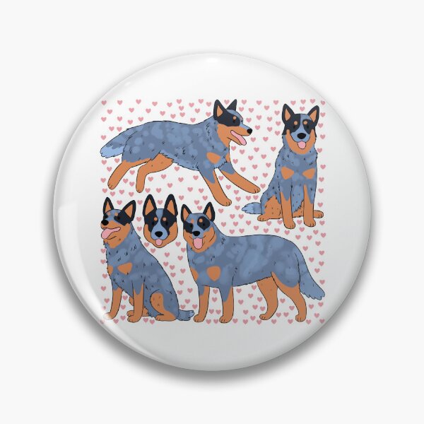 Item preview, Cute Australian Cattle Dog Pattern  designed and sold by Yaragold.