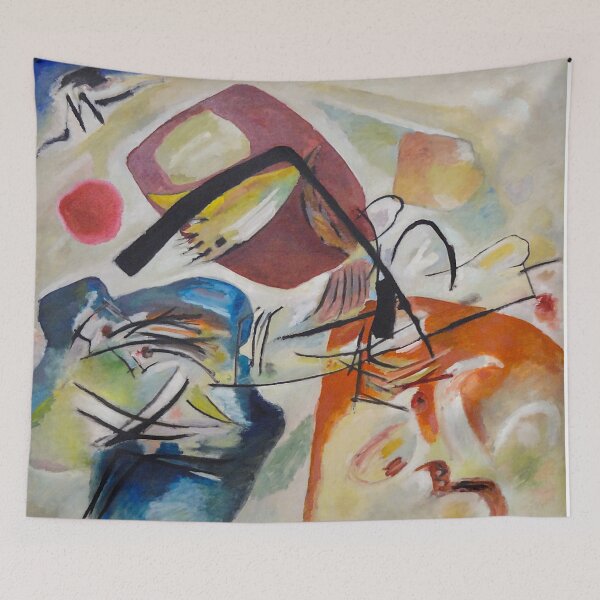 Item preview, Kandinsky | Con L'arco Nero, 1912 designed and sold by BossyCatHome.