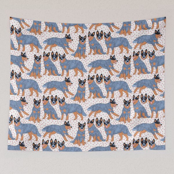 Item preview, Cute Australian Cattle Dog Pattern  designed and sold by Yaragold.