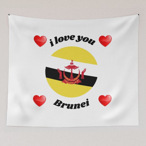 Item preview, brunei flag designed and sold by CARANIACLS.