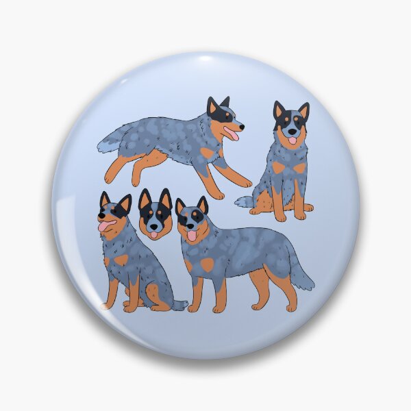Item preview, Cute Australian Cattle Dog Pattern  designed and sold by Yaragold.