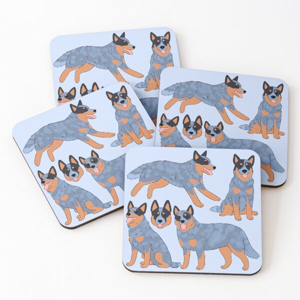 Item preview, Cute Australian Cattle Dog Pattern  designed and sold by Yaragold.