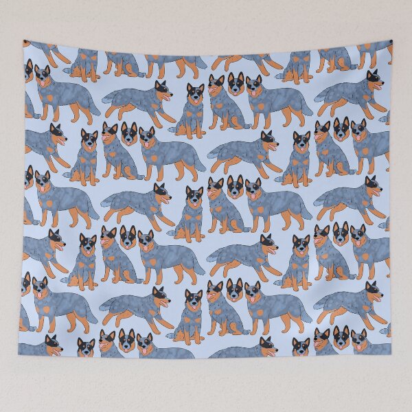 Item preview, Cute Australian Cattle Dog Pattern  designed and sold by Yaragold.