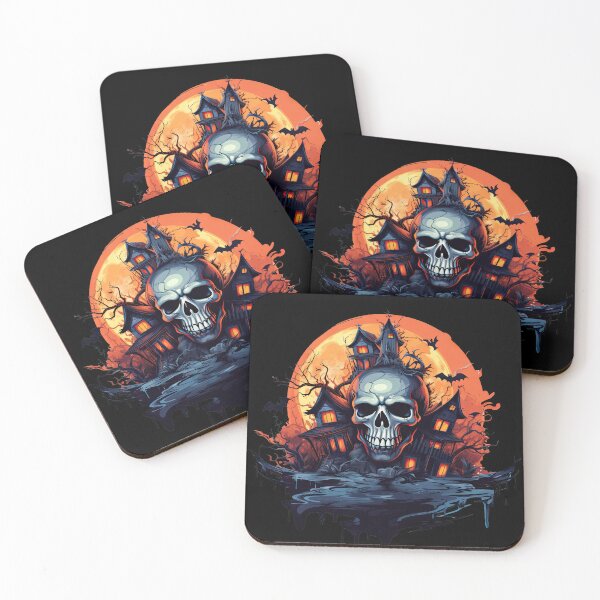 Item preview, Skull, spooky designed and sold by VasaJeBre.