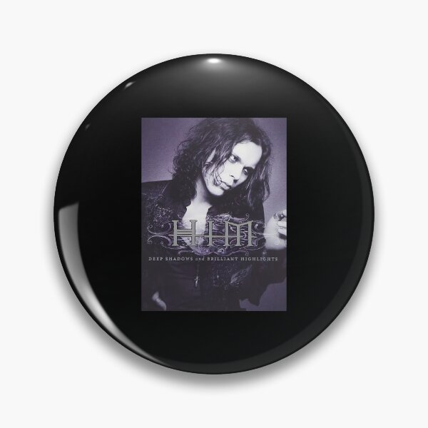 Item preview, Him band deep shadows and brilliant highlights cover Heartagram Ville Valo designed and sold by AmericoBarrows.