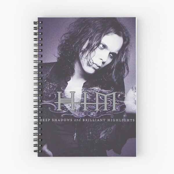 Item preview, Him band deep shadows and brilliant highlights cover Heartagram Ville Valo designed and sold by AmericoBarrows.