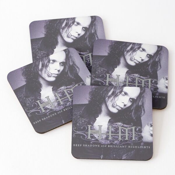 Item preview, Him band deep shadows and brilliant highlights cover Heartagram Ville Valo designed and sold by AmericoBarrows.