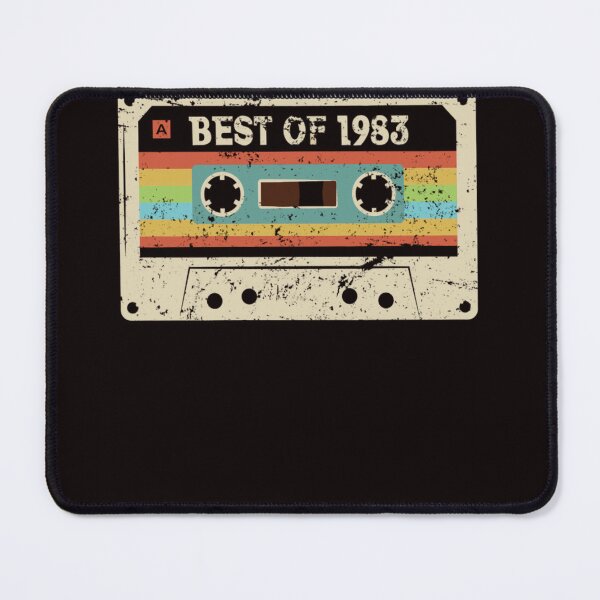 Item preview, Best of 1983 40 Year Old Funny Vintage Cassette T-Shirt 40th Birthday Gift for Men Women designed and sold by AMANBURCHAM.