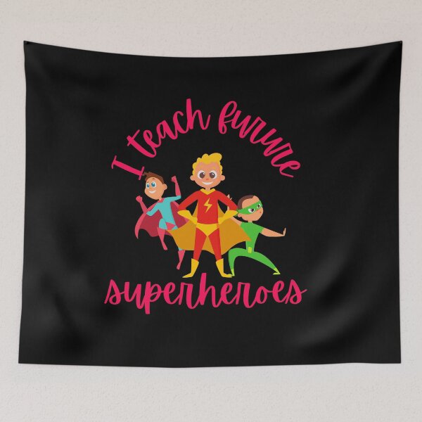 Item preview, I Teach Future Superheroes Teacher School designed and sold by sleekartist.