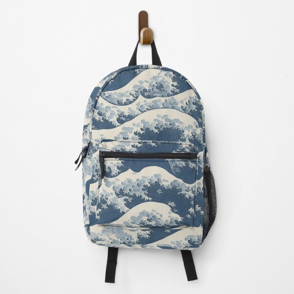 Item preview, The Great Wave off Kanagawa inspired pattern designed and sold by CoolPixels.