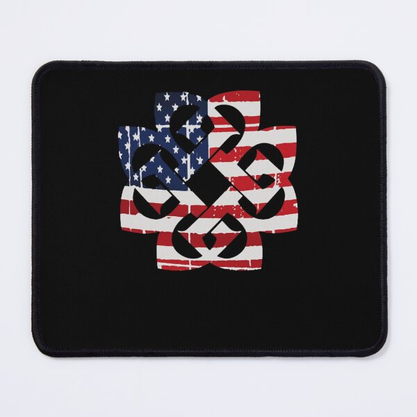 Aperçu de l'œuvre Je n'inclinerai pas le fan de cadeau du groupe de rock Flag créée et vendue par AmericoBarrows.