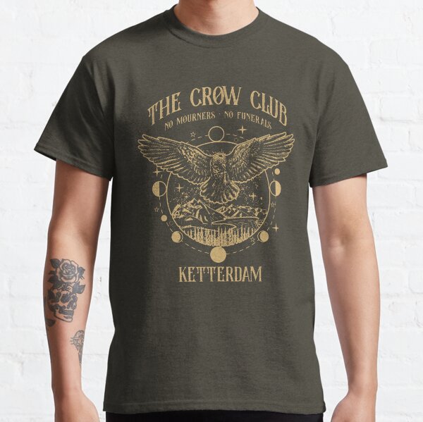 Vintage Ketterdam Crow Club Six of Crows Kaz Brekker, Inej Ghafa Classic T-Shirt