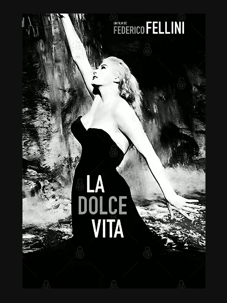 La Dolce Vita (1960) poster, Italian